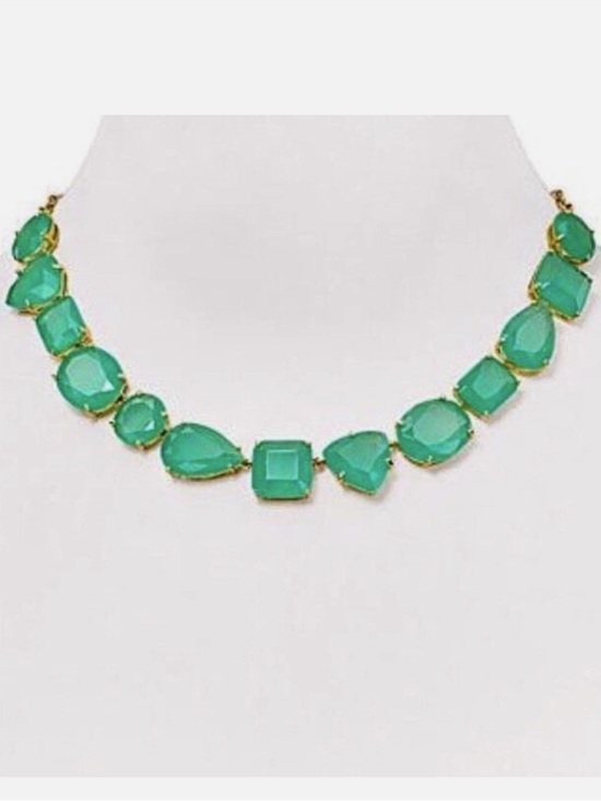 kate spade Jewelry - AUTHENTIC Kate Spade New York VEGAS JEWELS NECKLACE mint green $148 NWT